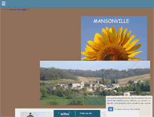 Tablet Screenshot of mansonville-fr.com